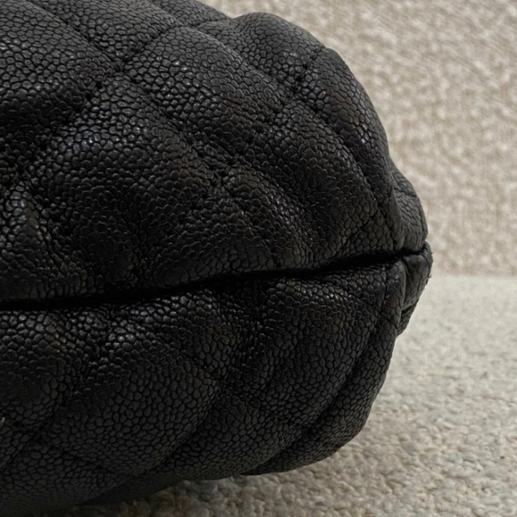 Authentic Pre-Owned Chanel Black Caviar Elastic CC Tote - Picture 12 of 16